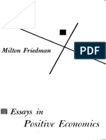 Friedman M Essays in Positive Economics
