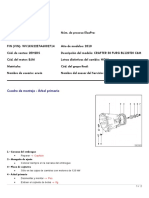 Arbol Primario Cuadro de Montaje Crafter 2.5