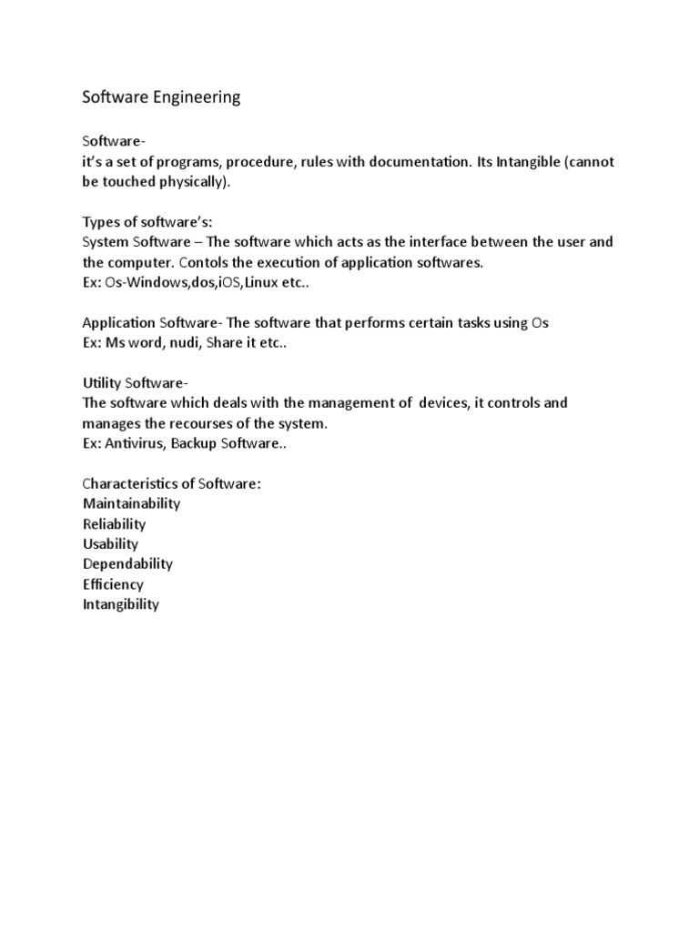 Software Engineering | PDF
