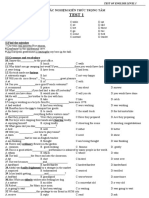 Mrs. MAI English Level 1 Test