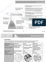 8h Summary Sheets