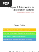 ISP500 Topic 1 Introduction To Information Systems - Ch1