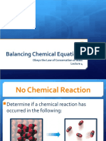 Balancing Chemical Equation