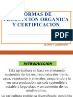 Normas de Produccion Organica y Certificacion 2018