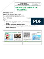 Estrés Laboral en Tiempos de Pandemia