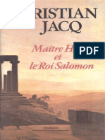 Christian Jacq - Maître Hiram Et Le Roi Salomon