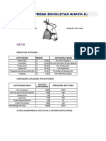 Ejercicio Costos Abc