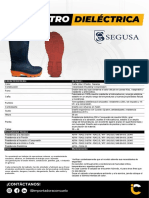 FT - Bota Nitro Dielectrica - Segurindustrias