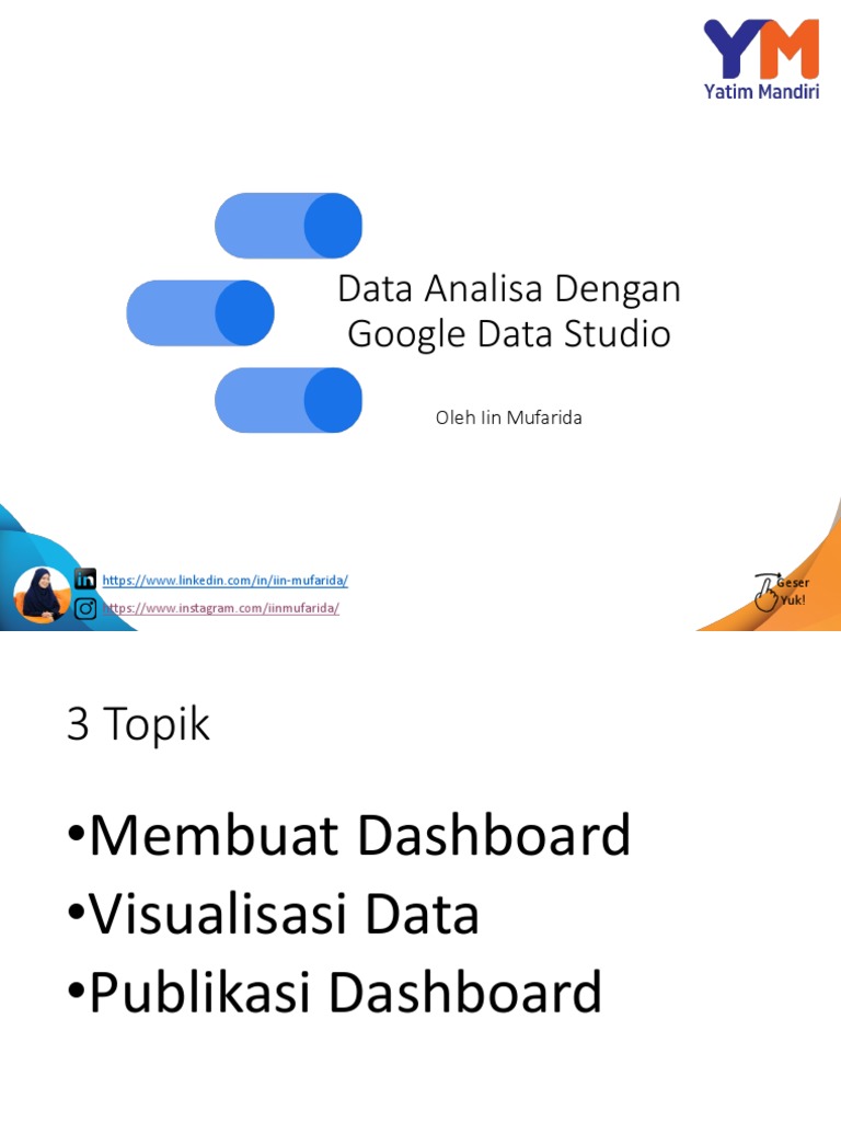 Analisis dan Visualisasi dengan Google Data Studio | PDF