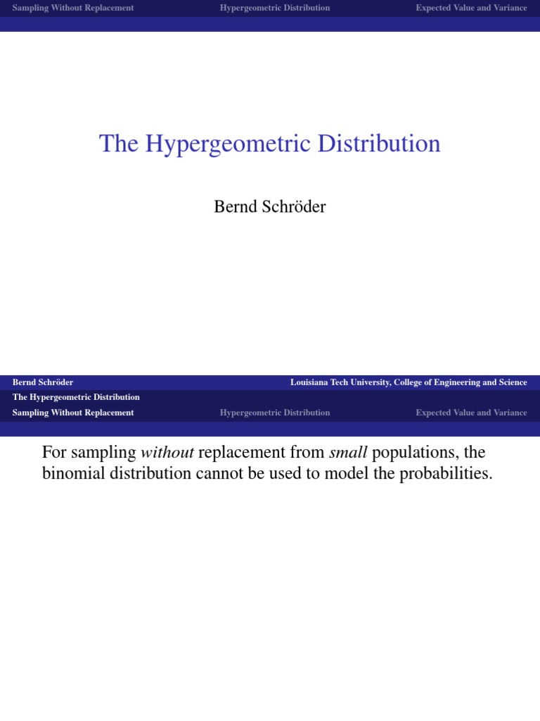 the-hyper-geometric-distribution-pdf-probability-distribution