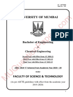 Be Chemical Engineering Second Year Se Semester 3 Rev 2019c Scheme