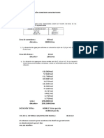 Calculo de Cisterna