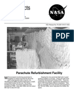 NASA Facts Parachute Refurbishment Facility 2001