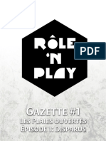 Role'n Play Gazette N°1