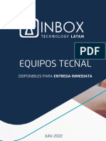 INBOX Catálogo Tecnal (Entrega Inmediata Centroamérica)