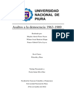 Asaltos A La Democracia 1963-1989 (Exp)