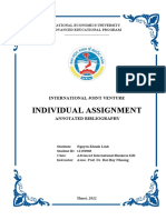 (FDI) Individual Assignment