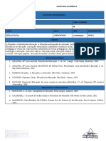 Filosofia Da Educação