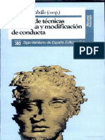 Manual de Tecnicas de Conductas y Modificacion de Conductas - Vicente Caballo 1