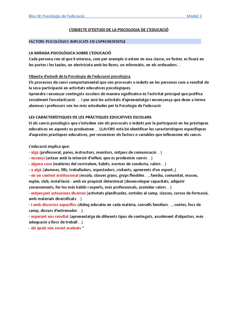 Mòdulo 2 | PDF