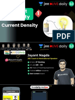 [L1]  - (JLD 3.0) - Current Electricity - 19th May.