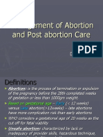 3-Management of Abortion and Postabortion Care