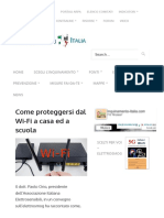 Come Proteggersi Dal Wi-Fi A Casa Ed A Scuola - INQUINAMENTO ITALIA