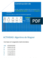 Ejercicios de Jaccard-Wagner