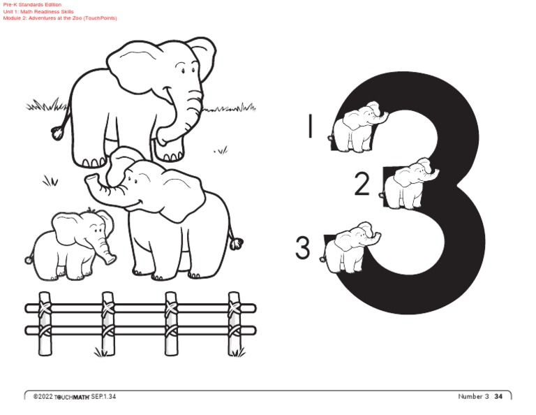 Pre-K Math Readiness: Zoo Adventures | PDF