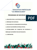 Programa de Navidad 2022