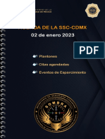 Agenda de Movilizaciones Sociales 02 de Enero 2023