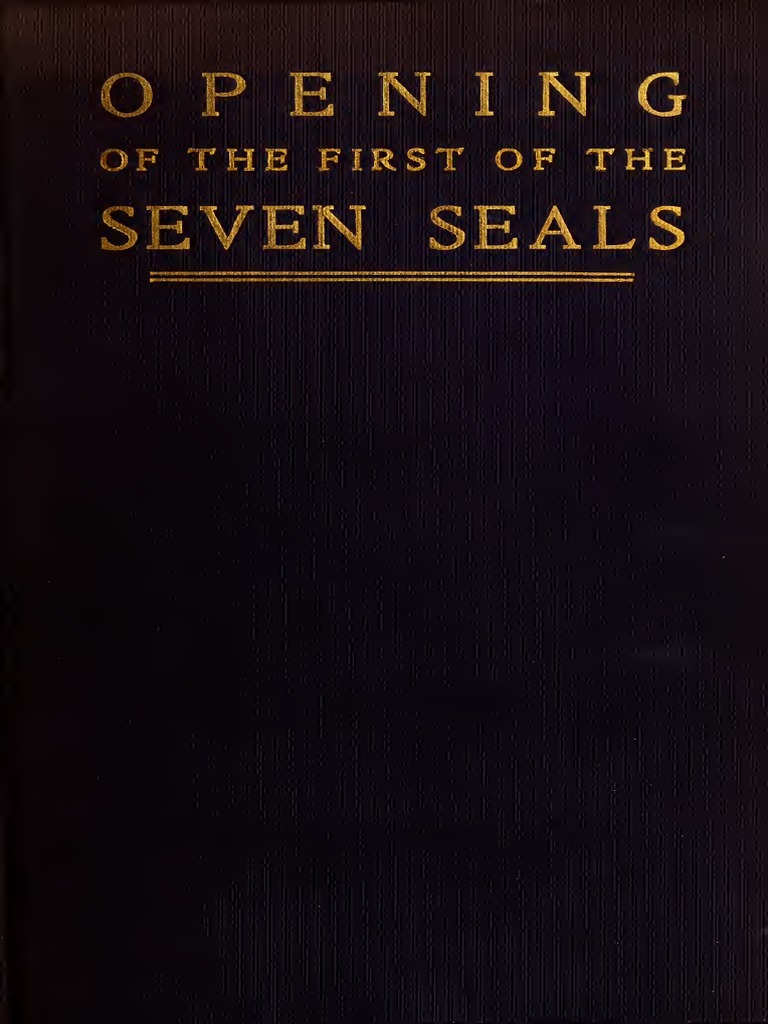 Angelic Wisdom, Opening of The First of The SEVEN SEALS | PDF | Ten ...