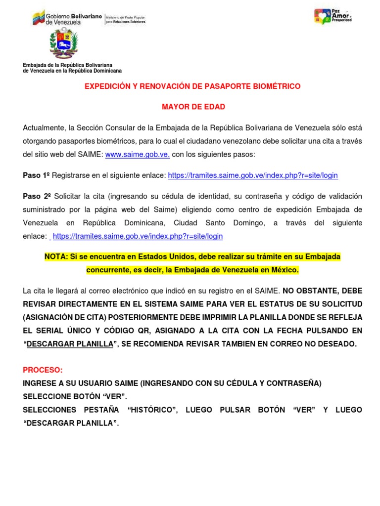 Pasaportes Ciudadanos Mayores de Edad | PDF | Gobierno y personalidad