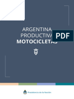 Motocicletas en Argentina: producción, empleo y comercio