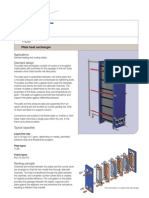 Plate Heat Exchanger: Applications Standard Design