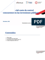 Estimación e Incorporación Del Control Concurrente en Las Inversiones Públicas y Experiencia en Evaluación Ex Post - 2022