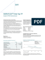 SGL Datenblatt SIGRAFLEX TF Folie DE