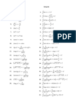 Tabel Derivate +integrale