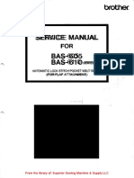 BAS-605/610 Service Manual