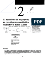 Cap2 El Nacimiento de Un Proyecto de Investigación