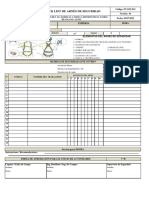 FT-SST-015 Check List de Arnes