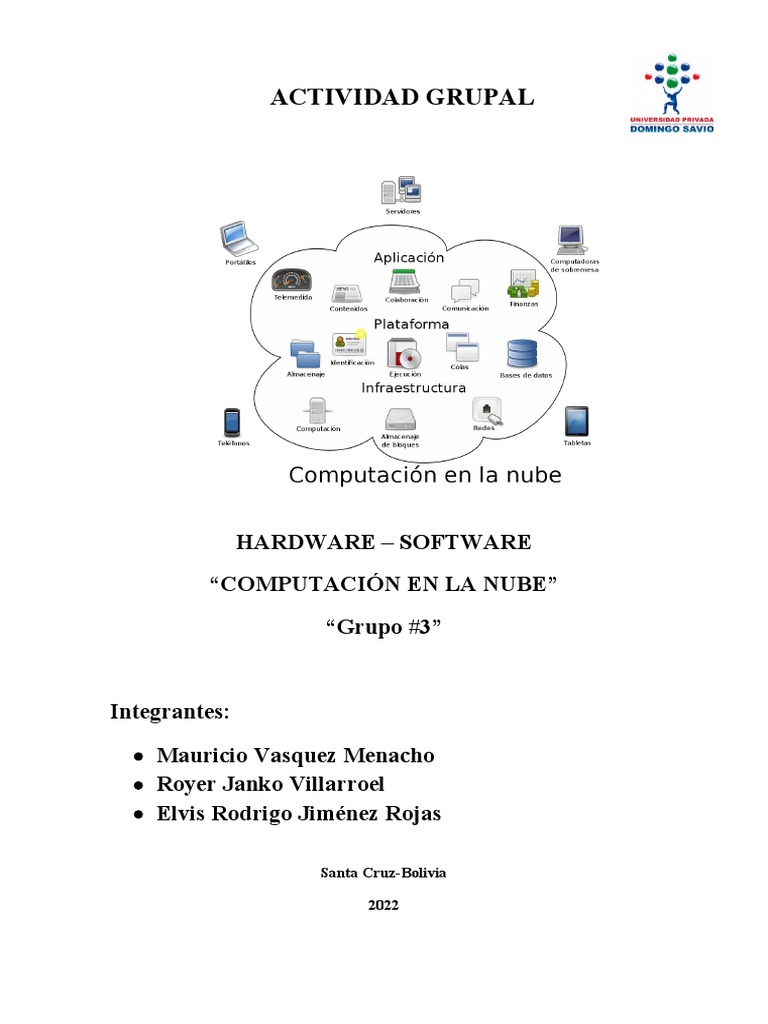 Historia y Evolución de la Nube | PDF | Computación en la nube ...