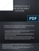 Rede literária em torno da poeta uruguaia Delmira Agustini