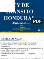 Ley Transito Honduras B