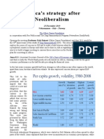 Workshop Report: Africas Strategy After Neoliberalism (25 November 2010)