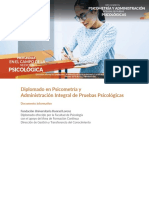 Diplomado Psicometria Administracion Integral Pruebas Psicologicas 1