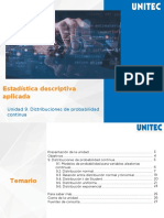 EDA - Unidad 9 - Distribuciones de Probabilidad Continua (v1)