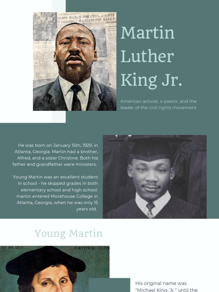 Martin Luther King Jr. | PDF | Martin Luther King Jr. | Nonviolence