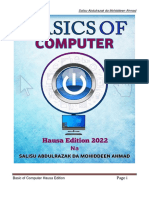 Basic Computer Hausa Edition