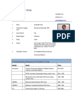 Curriculum Vitae